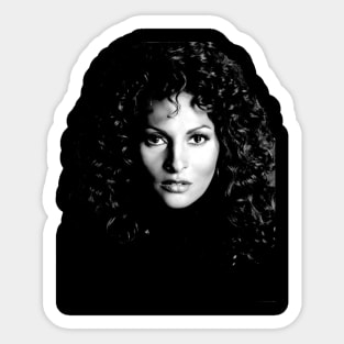 Classic, Pam Grier, Retro, Vintage Sticker